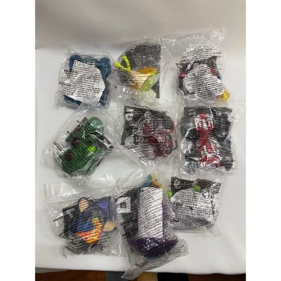 McDonald's Happy Meal TIGER TOY Complete Set 1-9 2000 RARE - Picture 6 of 6